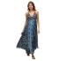 Фото #1 товара SUPERDRY St Tropez Paisley sleeveless long dress