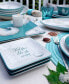 Фото #4 товара Ocean View Set of 4 Canape Plates