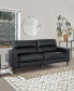 Фото #5 товара White Label Tabor 76" Leather Match Sofa