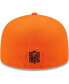 Фото #4 товара Men's Orange Denver Broncos Identity 59FIFTY Fitted Hat