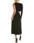 Фото #2 товара Michael Kors Collection Asymmetrical Midi Dress Women's