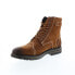 Фото #4 товара Roan by Bed Stu Zalen FB484282 Mens Brown Suede Lace Up Casual Dress Boots
