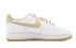 【定制球鞋】 Nike Air Force 1 Low 告白物语 街头潮流 复古经典 低帮 板鞋 男女同款 白藤黄 / Кроссовки Nike Air Force DZ2771-121