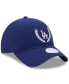 ფოტო #4 პროდუქტის Women's Royal Los Angeles Dodgers Leaves 9TWENTY Adjustable Hat