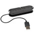 Фото #1 товара Tripp 4-Port USB 2.0 Hi-Speed Ultra-Mini Hub - Data Transfers up to 480 Mbps - USB 2.0 - 480 Mbit/s - 1.5 A - 99.1 mm - 134.6 mm - 25.4 mm