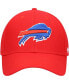 Men's Red Buffalo Bills Team MVP Adjustable Hat