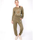 ფოტო #3 პროდუქტის Women's Karma Graphic Viscose Blend Sweatpants for Women