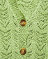 Фото #5 товара Women's Drawstring Detail Knitted Cardigan