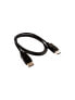 Фото #4 товара V7 Black Video Cable Pro DisplayPort Male to DisplayPort Male 1m 3.3ft - 1 m - DisplayPort - DisplayPort - Male - Male - 7680 x 4320 pixels