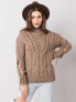 Фото #7 товара женский свитер коричневый Factory Price