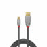 Фото #3 товара Кабель USB 2.0 A — Micro USB B LINDY 36652 2 m