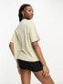 Weekday Perfect relaxed fit t-shirt in beige