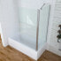 Фото #2 товара Duschwand mit Seitenwand für Badewanne