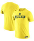 Фото #3 товара Men's Yellow Seattle Storm Practice T-shirt