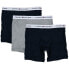 Фото #1 товара Tommy Hilfiger 300009 Mens 3 Pack Boxer Briefs (Large, Multi Navy Grey)