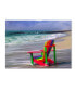 Mike Jones Photo 'Rainbow Chair' Canvas Art - 19" x 14" x 2"