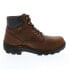 Фото #1 товара Ботинки мужские Wolverine Durbin Waterproof Steel Toe 6" коричневые