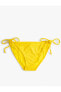 Фото #9 товара Плавки Koton Basic Bikini Side Tie Texture Classic Waist