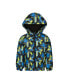 Toddler Boys Printed Puffer Jacket