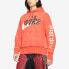 Nike x Cactus Plant Flea Market 联名款 Go Flea系列 Shoebox Hoodie Logo印花水洗针织套头连帽卫衣 美版 男款 橙红色 / Худи Nike Cactus CZ1147-891