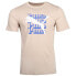 Puma Layered Graphic Crew Neck Short Sleeve T-Shirt Mens Beige Casual Tops 67451 L - фото #1