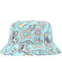 ფოტო #2 პროდუქტის Men's Light Blue Topo Bucket Hat