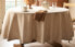 Scalloped tablecloth