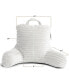 Фото #4 товара Cut Plush Striped Reading Pillow with Arms, Medium