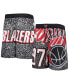 Черные детские шорты для мальчиков Mitchell&Ness Trail Blazers Hardwood Classics Jumbotron Large - фото #2