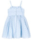 Toddler Girls Allover Embroidered Chiffon Dress