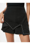 Фото #10 товара Юбка Koton Mini Shorts with Split and Studs