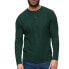 SUPERDRY Waffle Henley long sleeve T-shirt