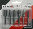Фото #1 товара Напильник Yato фрезеровочный набор 6 шт. на хвостовике для стали и алюминия