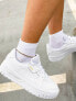 Фото #2 товара Puma Cali Dream chunky trainers in triple white