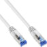 Фото #2 товара InLine Patch Cable S/FTP PiMF Cat.6A halogen free 500MHz white 20m