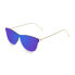 Очки PALOALTO Arles Polarized Sunglasses Metal Gold Temple, Space Flat Dark Revo Blue/CAT3 - фото #2