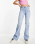 Фото #2 товара Wrangler high waisted front pocket flare in west coast