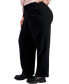 Фото #3 товара Plus Size Tab-Waist Pleated Trousers, Created for Macy's