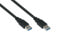 Фото #1 товара Good Connections UK30P-AA-018S - 1.8 m - USB A - USB A - USB 3.2 Gen 1 (3.1 Gen 1) - 5000 Mbit/s - Black