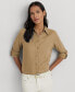 ფოტო #3 პროდუქტის Linen Shirt, Regular & Petite