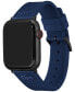Фото #2 товара Ремешок для часов Lacoste Petit Pique Blue Silicone для Apple Watch® 42мм/44мм