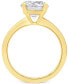 ფოტო #5 პროდუქტის Certified Lab Grown Diamond Solitaire Engagement Ring (3 ct. t.w.) in 14k Gold