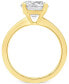 Фото #5 товара Certified Lab Grown Diamond Solitaire Engagement Ring (3 ct. t.w.) in 14k Gold