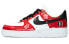 Фото #1 товара 【定制球鞋】 Nike Air Force 1 Low 空军一号 樱木花道 10号 灌篮高手 芝加哥 动漫二次元 低帮 板鞋 男款 黑白红 / Кроссовки Nike Air Force CW2288-111