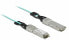 Фото #2 товара Delock Active Optical Cable QSFP+ 10 m - 10 m - QSFP+ - QSFP+ - Male/Male - Aqua colour - 40 Gbit/s