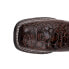 Фото #4 товара Ботинки мужские Ferrini Kai Embroidery Square Toe Cowboy коричневые, белые 42
