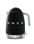 Фото #2 товара Электрический чайник Smeg KLF04BLEU (черный) - 1.7 л - 2400 Вт - черный - Пластик - Нержавеющая сталь - Регулируемый термостат - Индикатор уровня воды