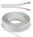 Wentronic Speaker Cable - white - OFC CU - 10 m roll - diameter 2 x 1.5 mm2 - Eca - Oxygen-Free Copper (OFC) - 10 m - White