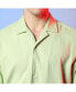 ფოტო #7 პროდუქტის Men's Lime Green Self-Design Creased Box Shirt