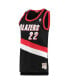 Women's Clyde Drexler Black Portland Trail Blazers 1991-92 Hardwood Classics Swingman Jersey Черный, Средний - фото #3